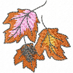 Leaves Embroidery Design 3